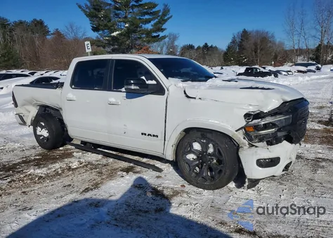 2021 Ram 1500 Limited из США, поврежденный, VIN 1C6SRFHT0MN816982